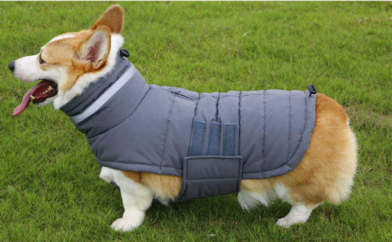 New Winter Waterproof Pet Coat Warm Thick Vest for Medium and Large Dogs