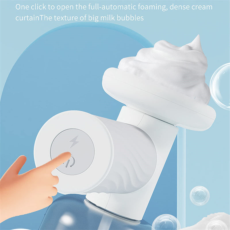 Automatic Foaming Pet Bath Brush with Soap Dispenser Electric Grooming and Massage Tool for Dogs and Cats