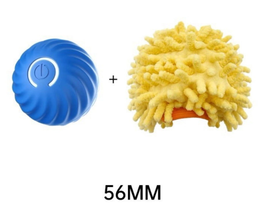 Rubber Pet Ball Toy Bite Resistant Chew Training Accessory