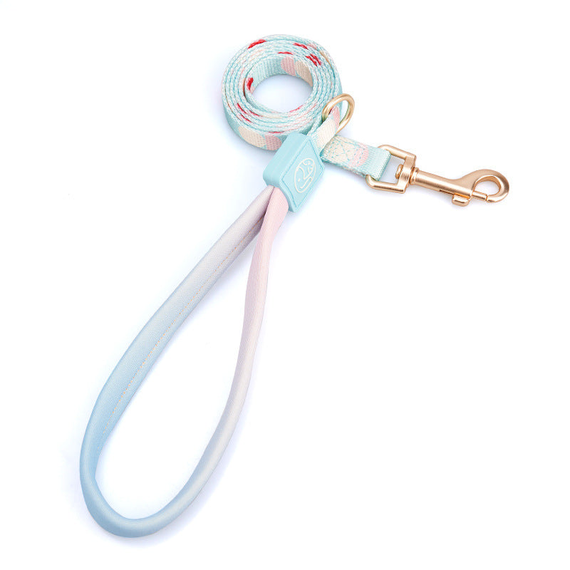 Fashion Y-Shaped Pet Chest Strap Leash for Dogs