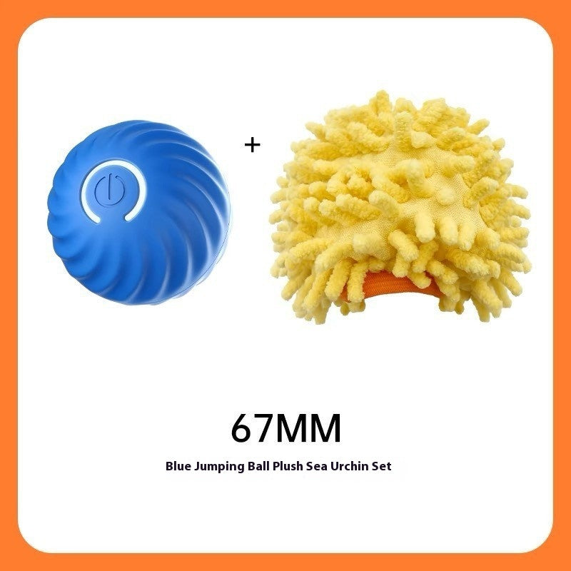 Rubber Pet Ball Toy Bite Resistant Chew Training Accessory