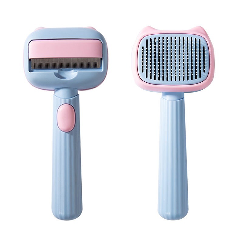 Pet Deshedding Grooming Brush for Dogs and Cats Reduces Shedding for Short and Long Hair Breeds