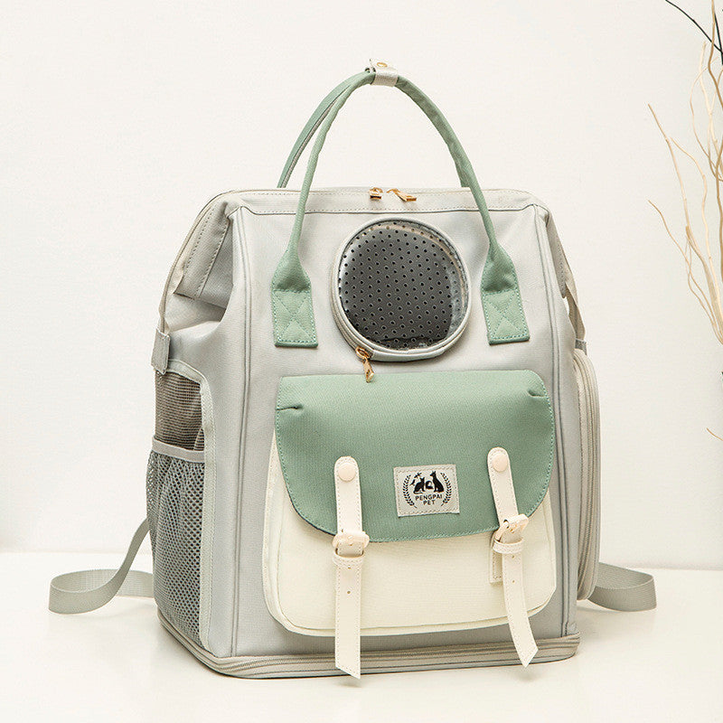 Large Capacity Breathable Portable Pet Backpack for Cats