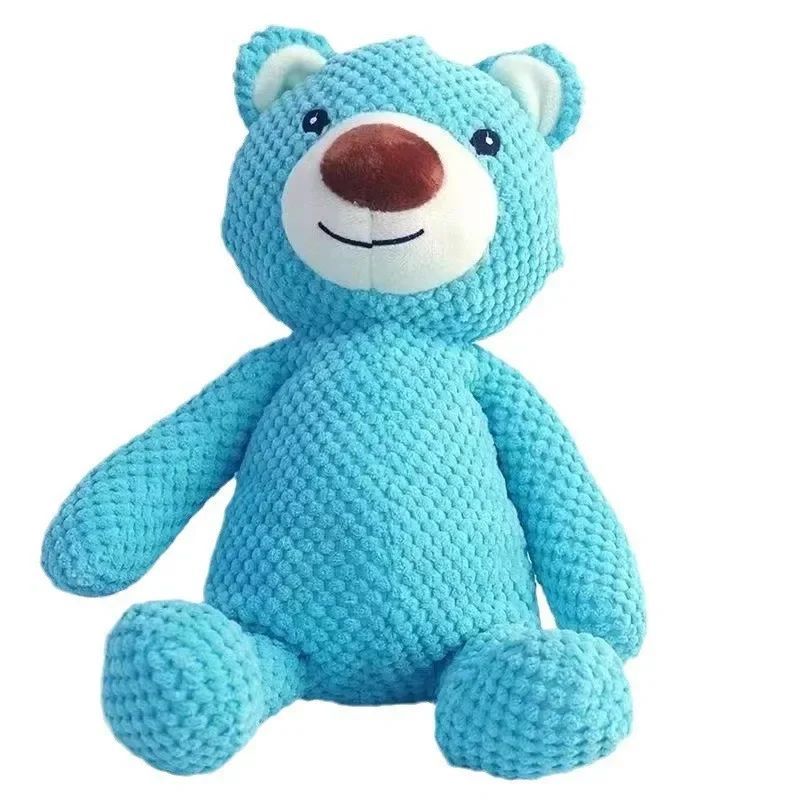Large Plush Pet Toy Squeaky Animal Shape Chew Dental Accessory