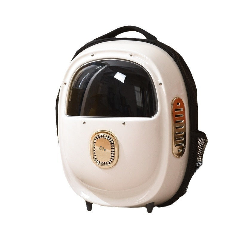 Pet Backpack with Half-Window Heating and Temperature Control Astronaut Bag