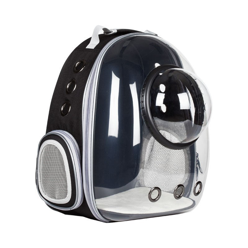Transparent Pet Backpack Large Capacity Breathable Skylight Carrier for Cats