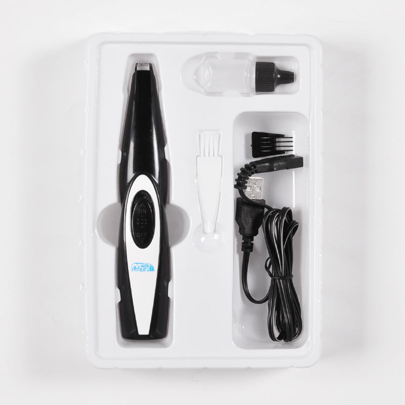 Rechargeable Electric Pet Nail and Hair Trimmer Grinder for Cats and Dogs