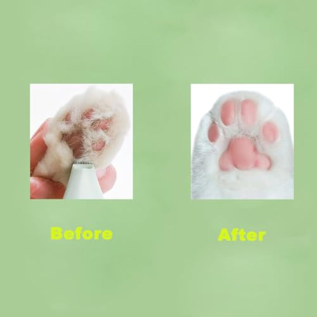 Rechargeable Pet Paw Trimmer Ergonomic Grooming Tool for Dogs and Cats
