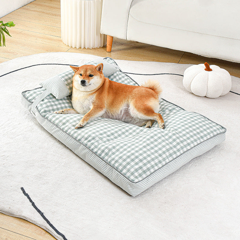 Warm Pet Nest Cushion Removable Washable Thick Soft Sleeping Mat