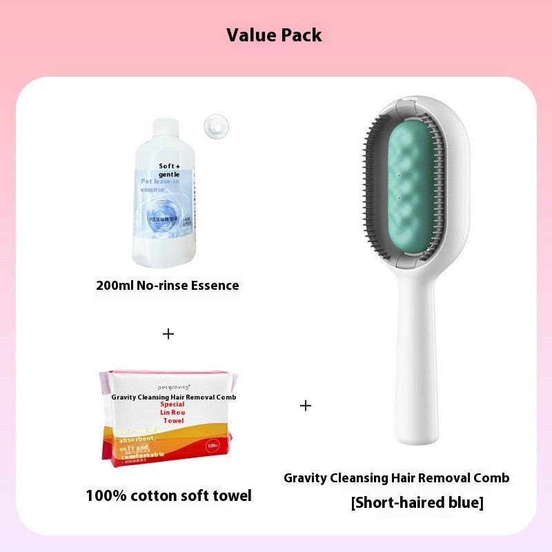 Pet Dematting Grooming Brush for Dogs and Cats Removes Loose and Sticky Hair