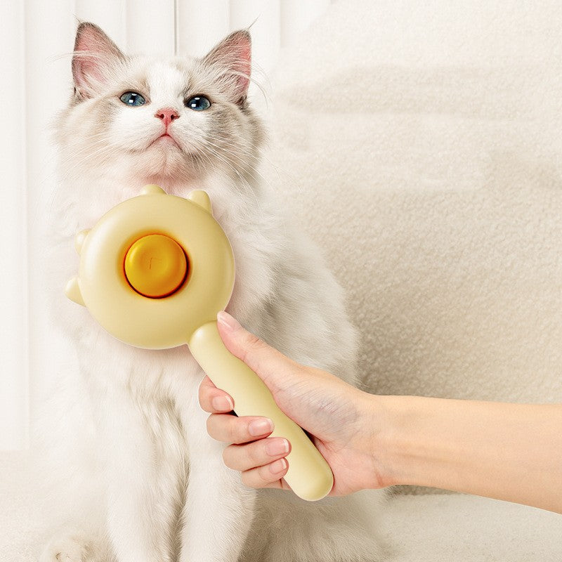 Magic Pet Comb Hair Removal Brush for Cats and Dogs – Grooming and Massage Tool