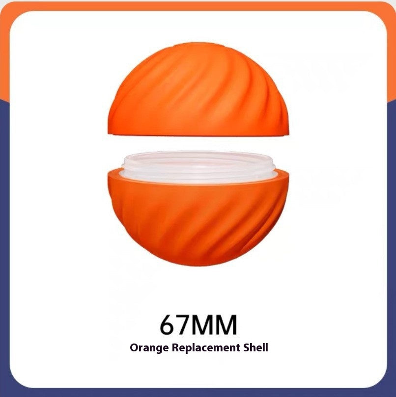 Rubber Pet Ball Toy Bite Resistant Chew Training Accessory