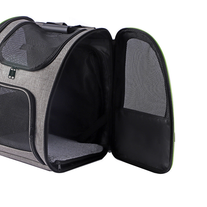 Outdoor Portable Breathable Backpack Large Capacity Pet Handbag