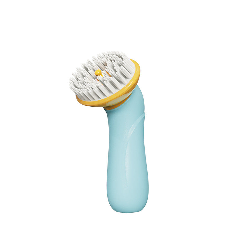 Handheld Pet Bath Brush Grooming and Cleaning Tool for Dogs