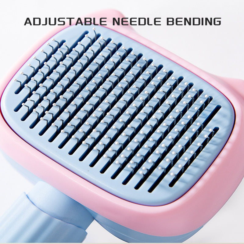 Pet Deshedding Grooming Brush for Dogs and Cats Reduces Shedding for Short and Long Hair Breeds