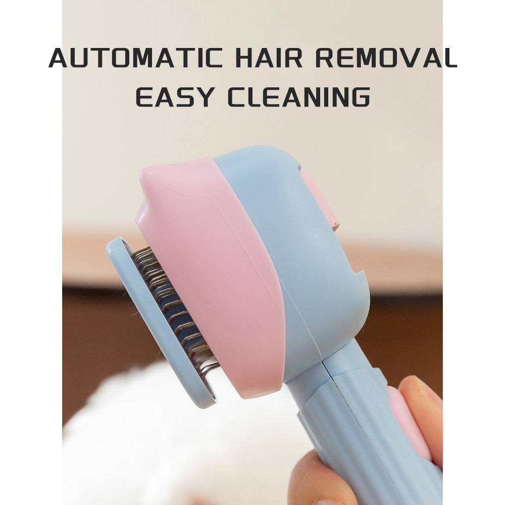 Pet Deshedding Grooming Brush for Dogs and Cats Reduces Shedding for Short and Long Hair Breeds