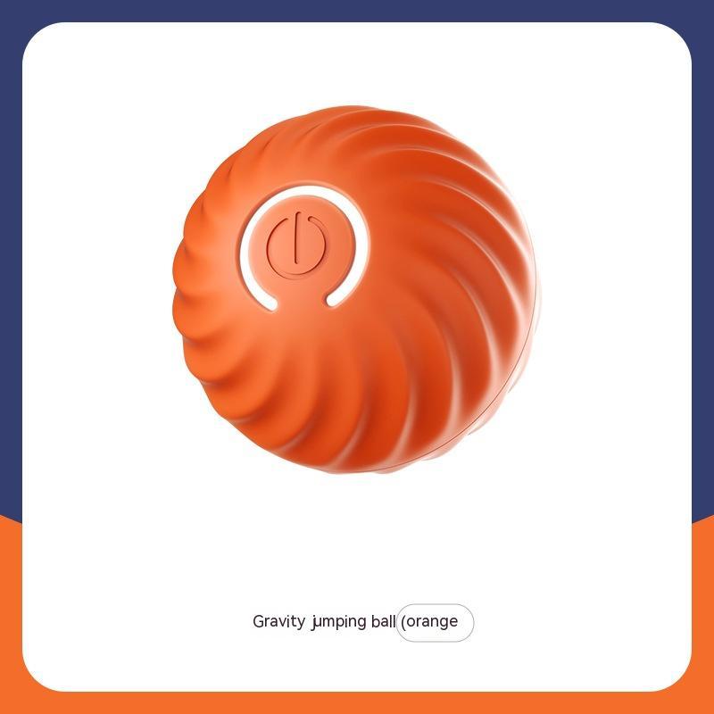Rubber Pet Ball Toy Bite Resistant Chew Training Accessory